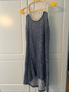 Apt. 9 Crochet-Back Swim Coverup